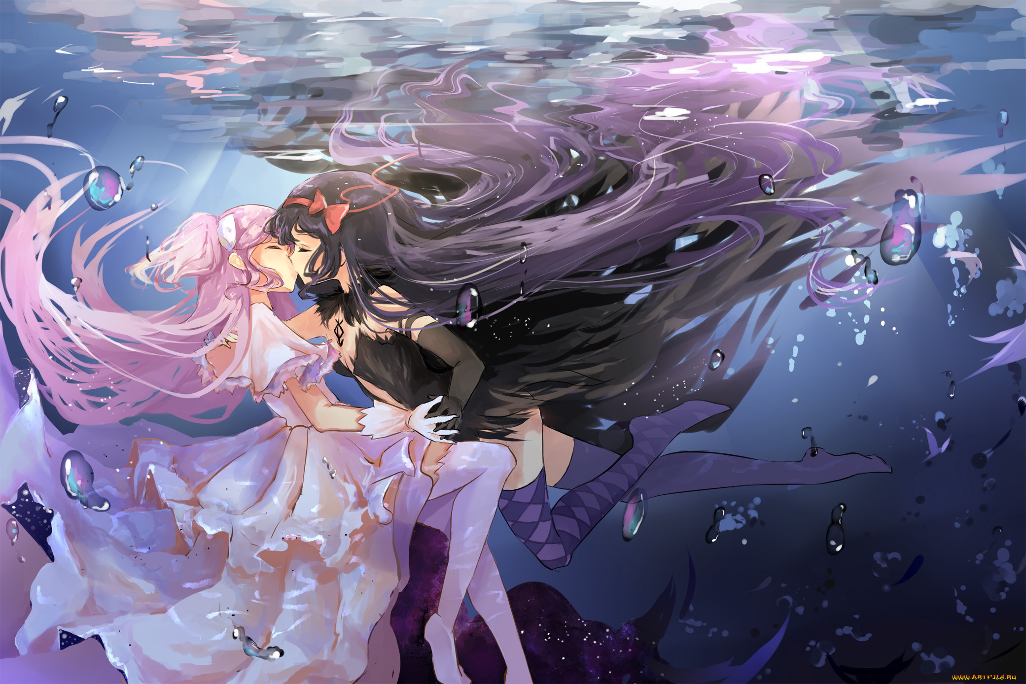 , mahou shoujo madoka magika, ultimate, madoka, akuma, homura, dango, dangowalolicon, akemi